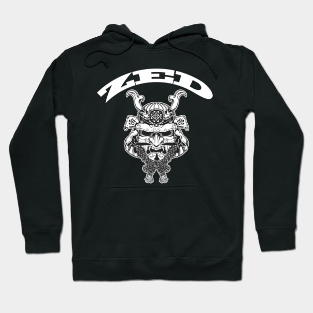 ZED - Japanese Warrior Hoodie by ZEDISDED